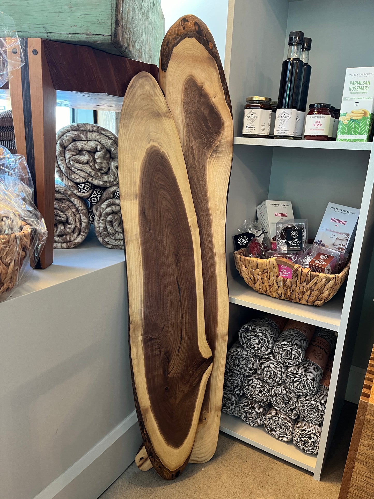 Walnut Charcuterie Board - Peninsula (Long)
