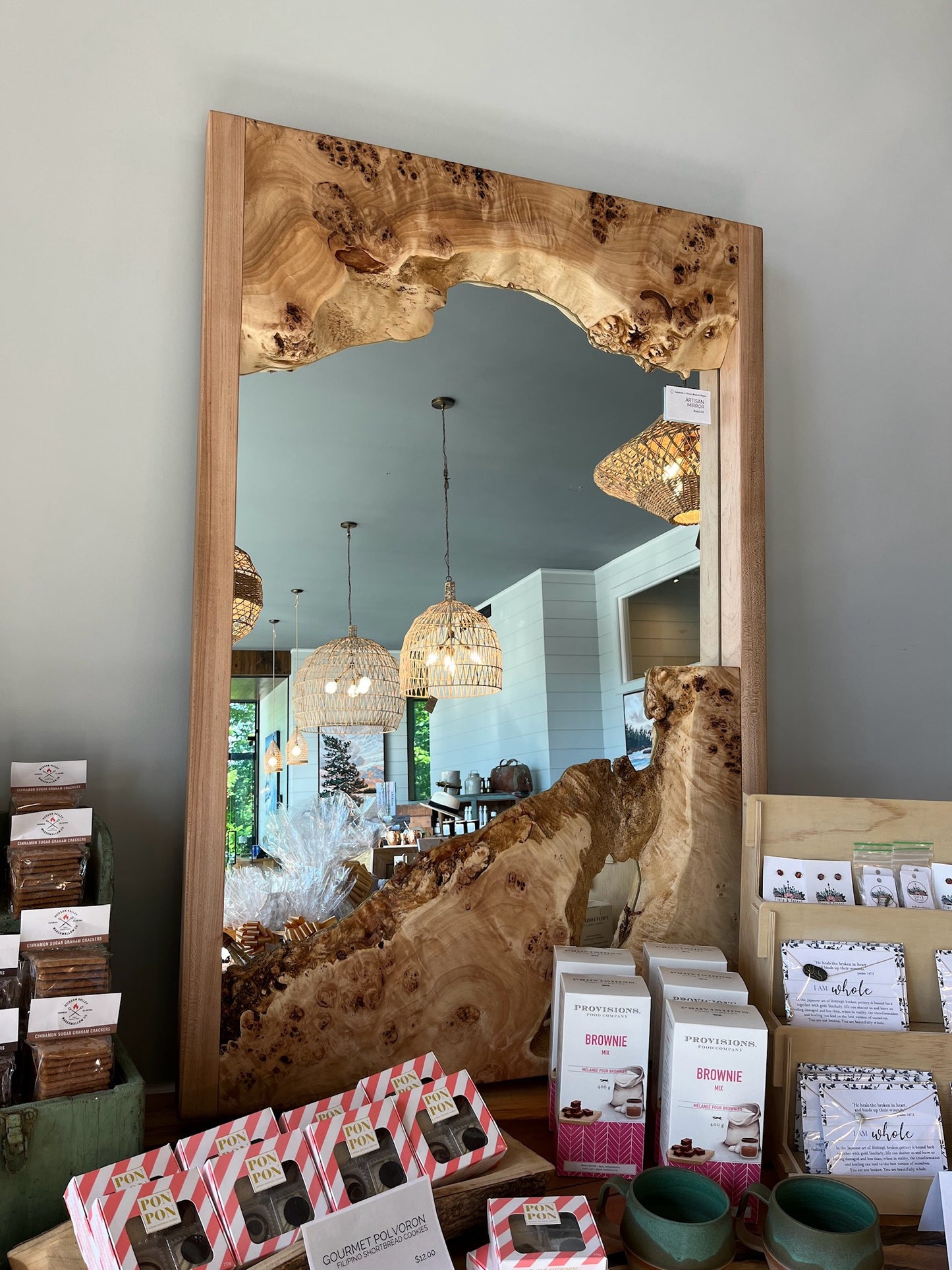 Miroir artisanal