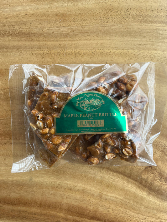 Croquant à l'érable et aux cacahuètes