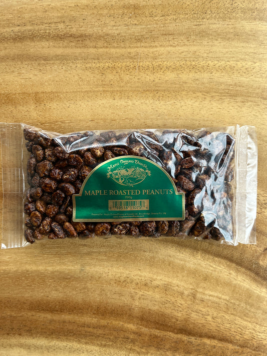 Cacahuètes grillées à l'érable