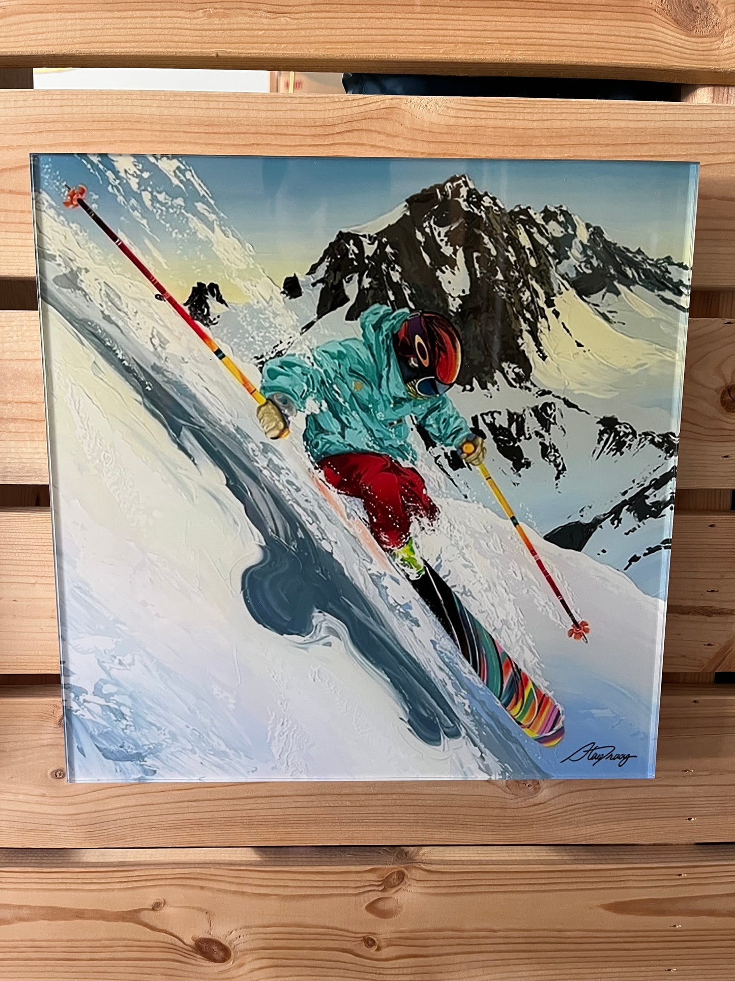 Mass of Fun | 12 x 12 Acrylic Print by Steve Tracy