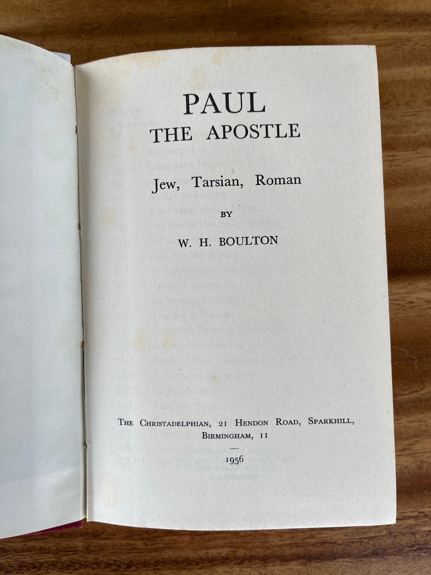 Vintage Book Bundle (1940s - 1950s) Set of 4 Antique Bible-themed Books