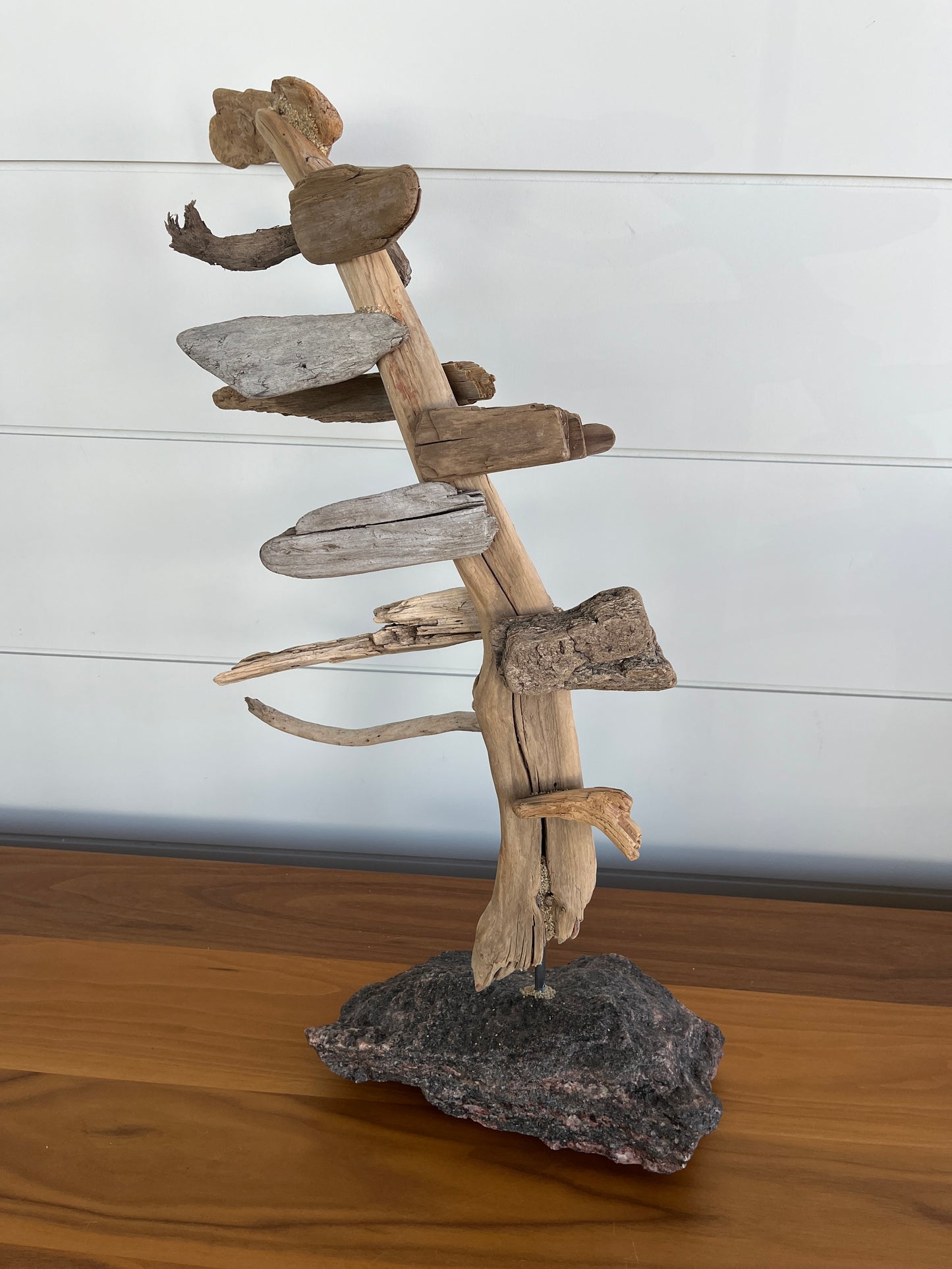 Large Windswept Pine Driftwood Sculpture