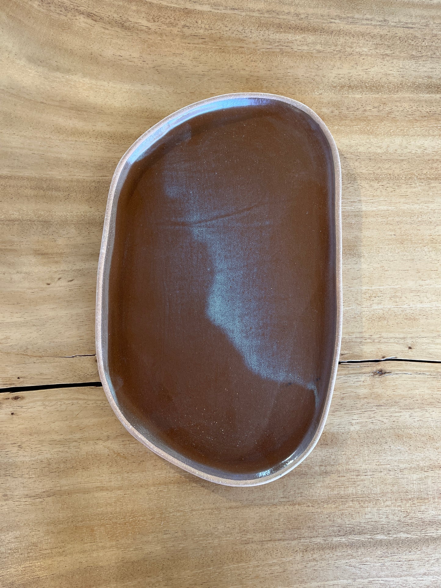 Ceramic Lake Platter Small | Earth