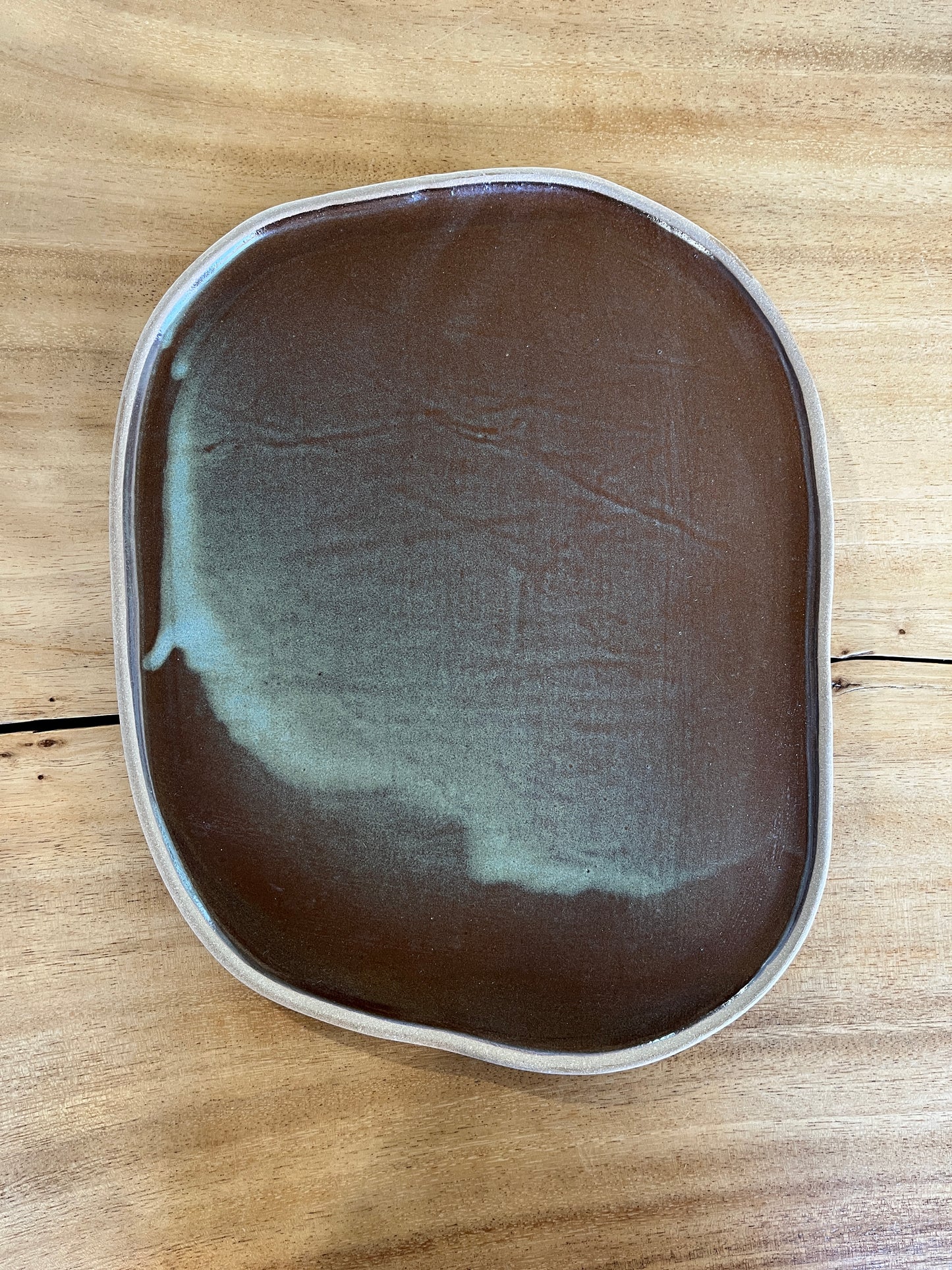 Ceramic Lake Platter Classic | Earth