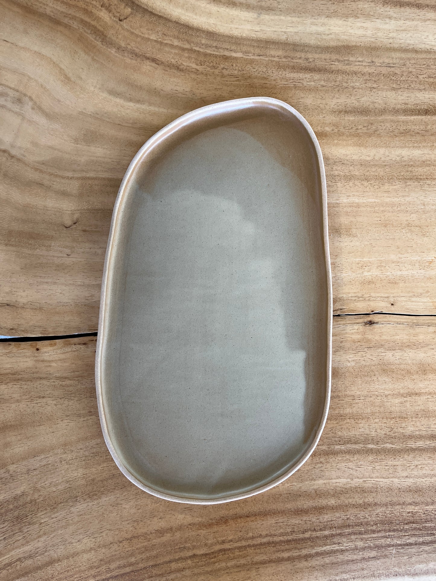 Ceramic Lake Platter Extra Large | Sand