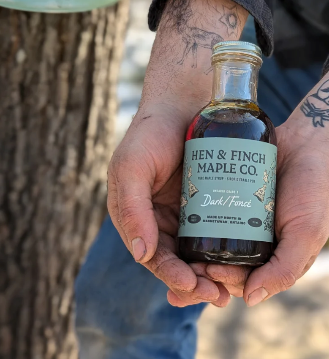 Dark Maple Syrup | 355 ml Glass Bottle