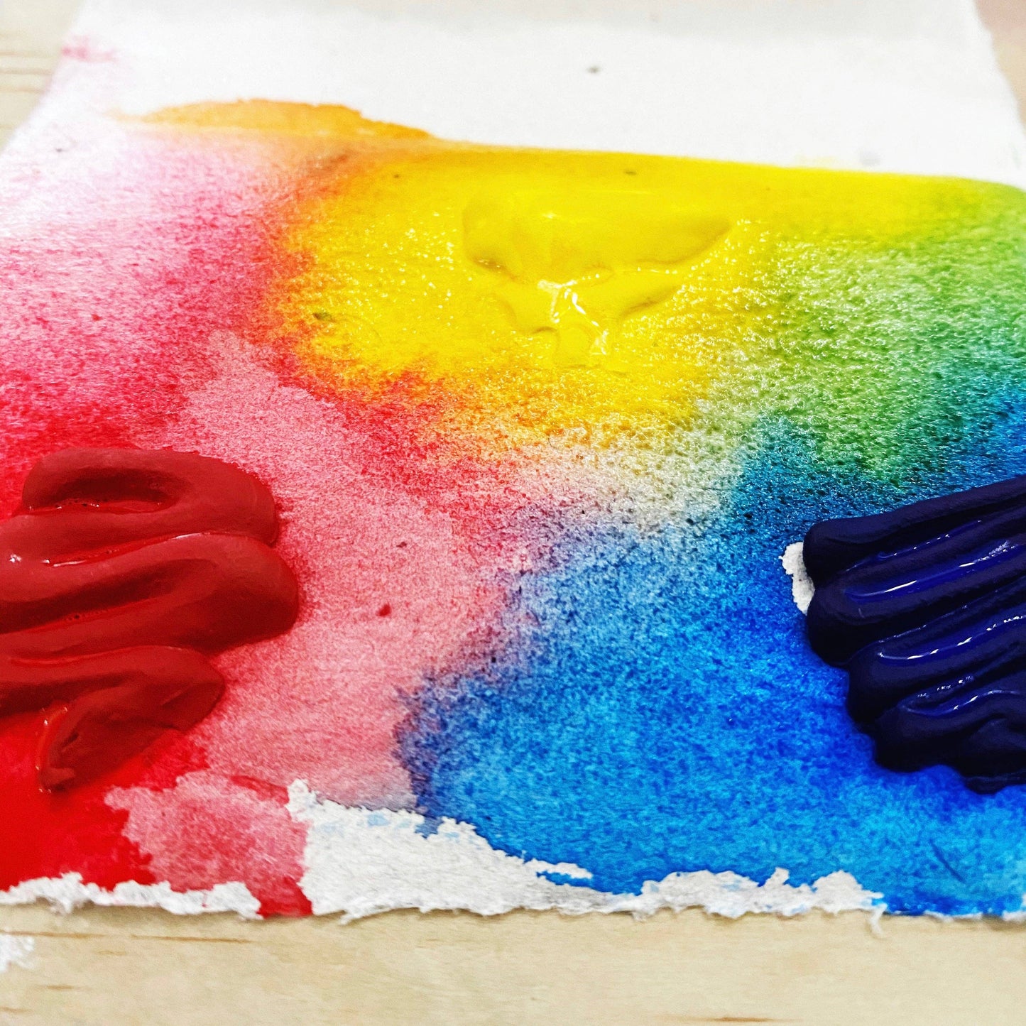 Watercolour Paint Travel Card | Children's Palette