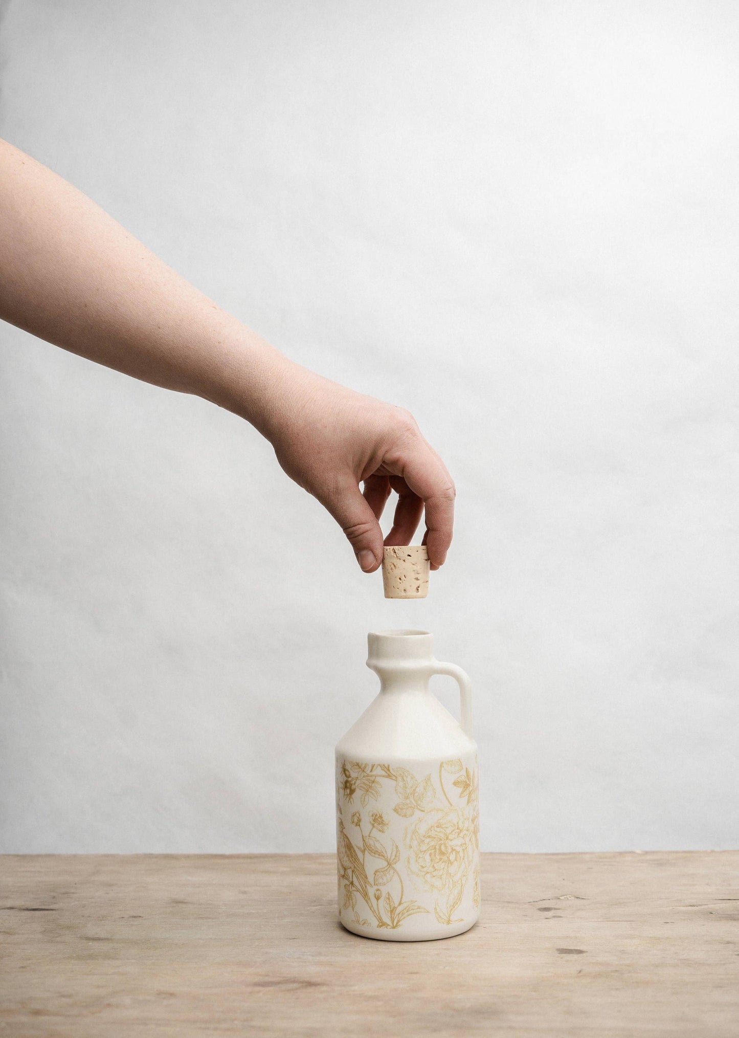 Spring | Ceramic Maple Syrup Jar