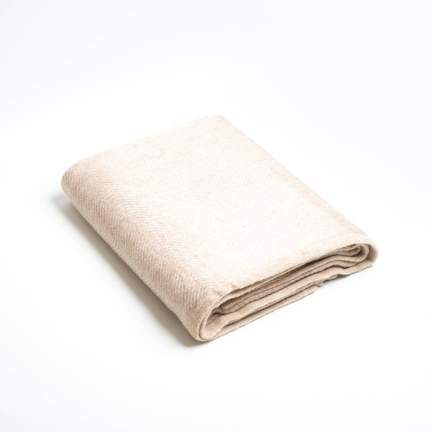 Cashmere Throw Blanket | Cottage Cream