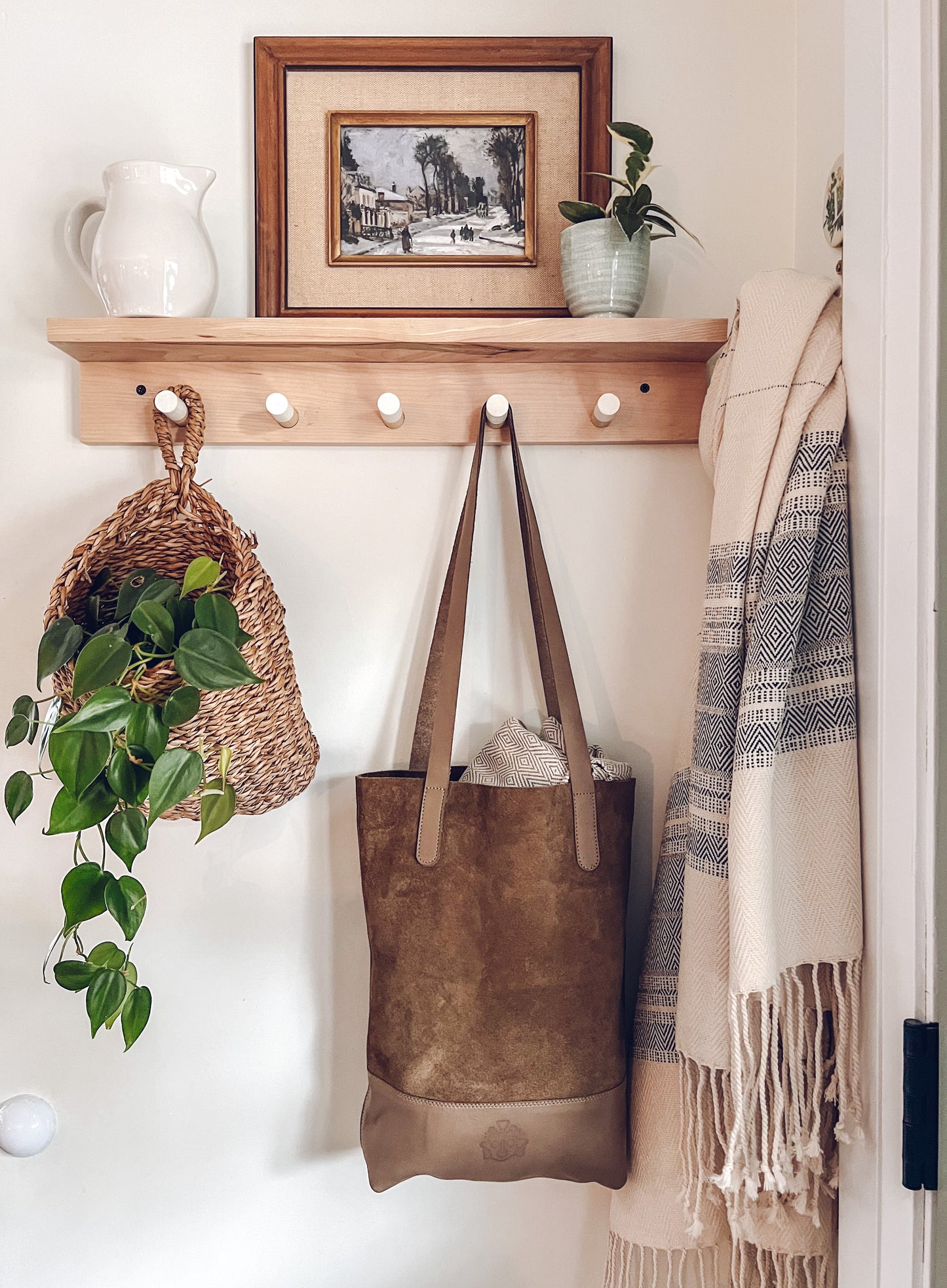 Sac fourre-tout Muskoka – Sac en cuir fait main | Argile
