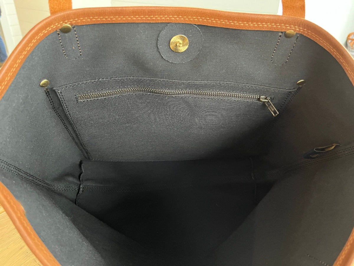 Muskoka Boat Tote | Midnight Black