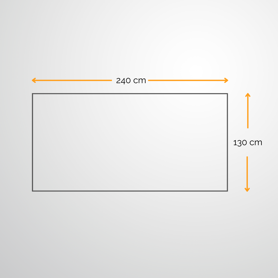 Couverture de bateau | Coton tissé à la main | Orange coucher de soleil