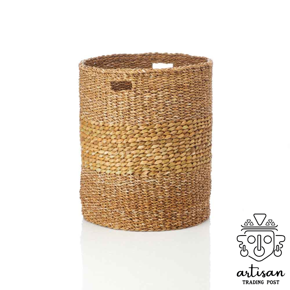 Hogla Laundry Basket | Handcrafted Hogla Grass Basket