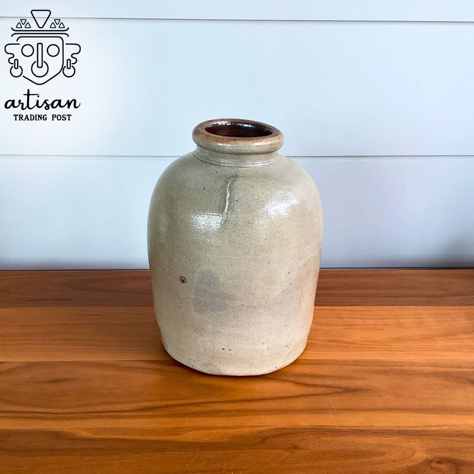 Vintage Earthenware Vase Large | Natural