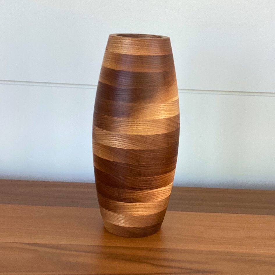 Spiral Vase | Red Elm