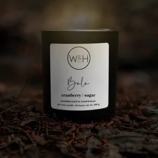 Bougie Bala | Wood and Heart Design Co.