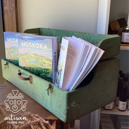 Vintage Wooden Tool Box