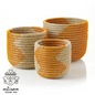 Sunshine Basket Small | Handcrafted Kaisa Grass Basket