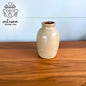 Vintage Earthenware Vase Small | Cream