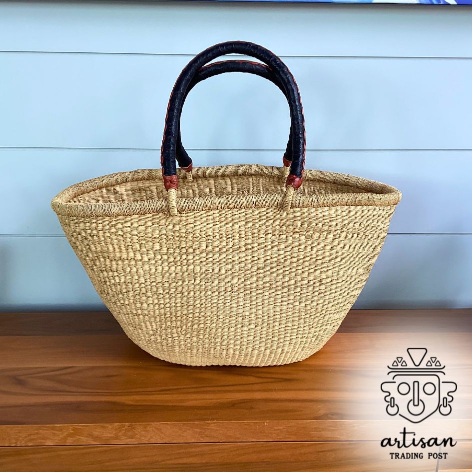 Handwoven Basket Tote | X-Large