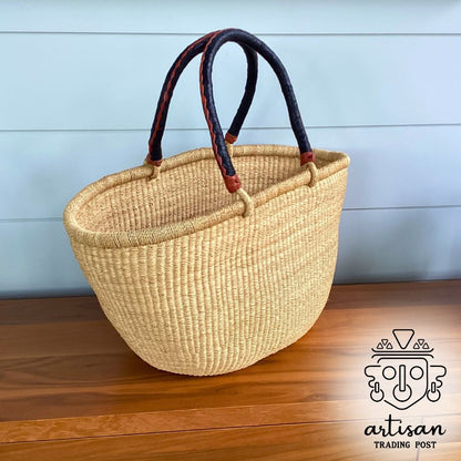 Handwoven Basket Tote | X-Large