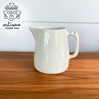 Vintage Canadian Porcelain Pitcher | White