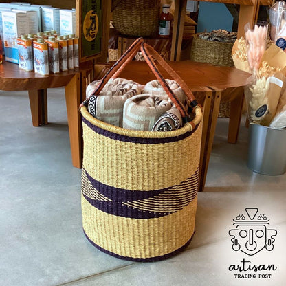 Handwoven Laundry Hamper