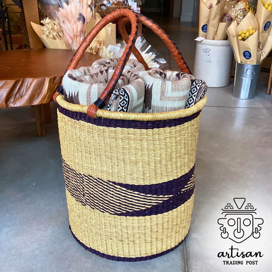 Handwoven Laundry Hamper