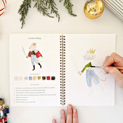 Nutcracker Watercolour Workbook by Emily Lex