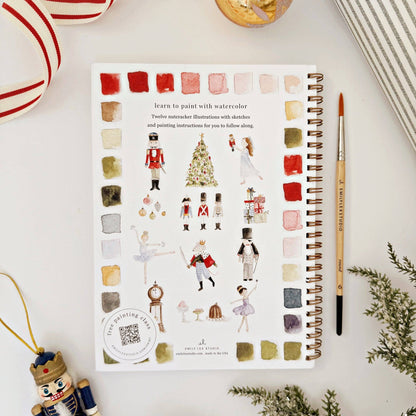 Nutcracker Watercolour Workbook by Emily Lex