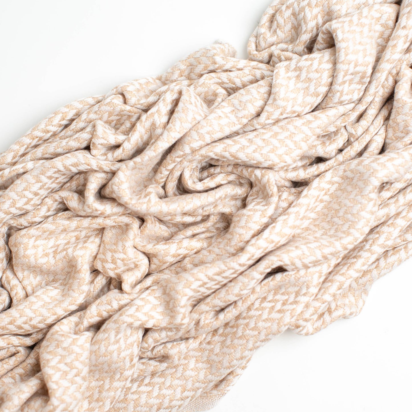 Cashmere Throw Blanket | Cream