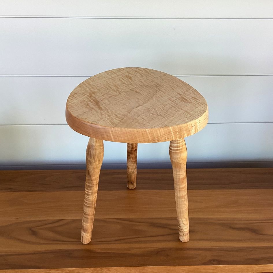 Stool | Curly Maple