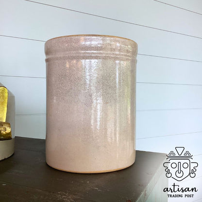 Vintage Earthenware Crock | 1 Gallon Natural