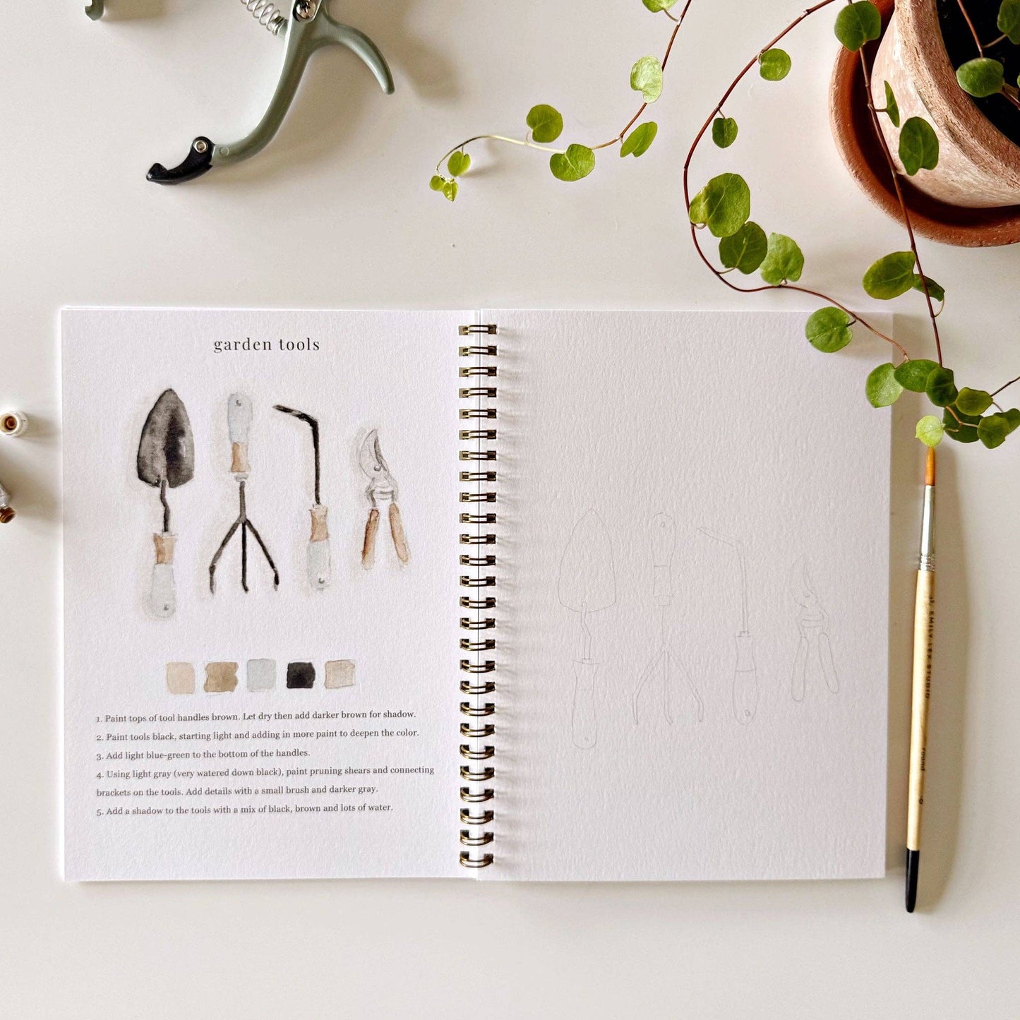 Garden | Watercolour Workbook