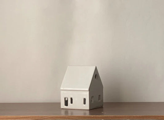 Handmade Ceramic Tealight Candle Cottage | Quaint Cottage
