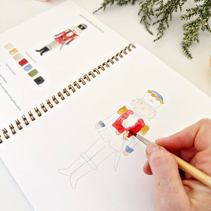Nutcracker Watercolour Workbook by Emily Lex