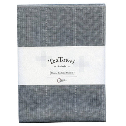 Natural Anti-Odour Binchotan Tea Towel | Pistachio