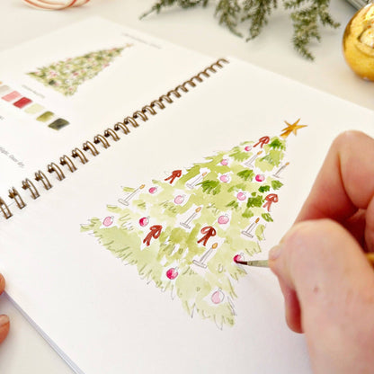 Nutcracker Watercolour Workbook by Emily Lex