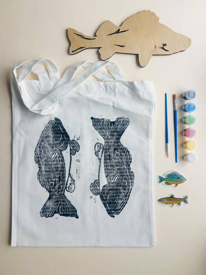 Paint a Fish Tote | Craft Kit