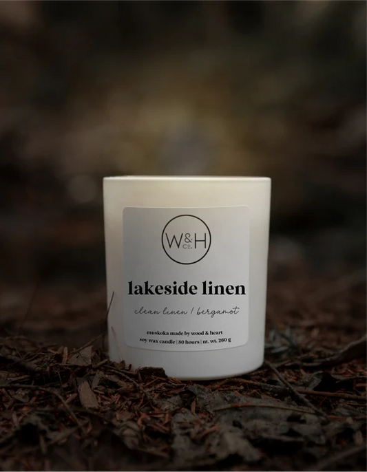 Lakeside Linen Candle