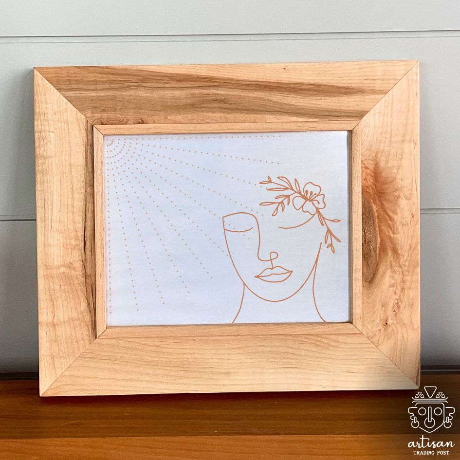 8 x 10" Wooden Art Frame | Ambrosia Maple