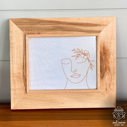 8 x 10" Wooden Art Frame | Ambrosia Maple