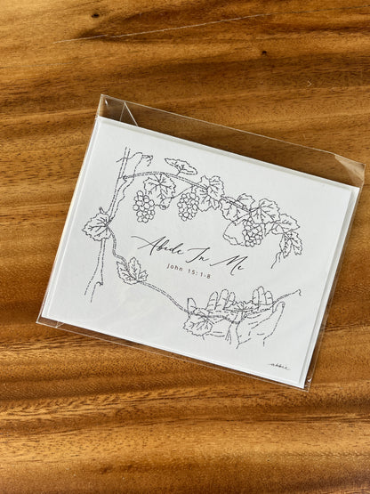 Abide in Me (John 15) | Closer Look Greeting Card