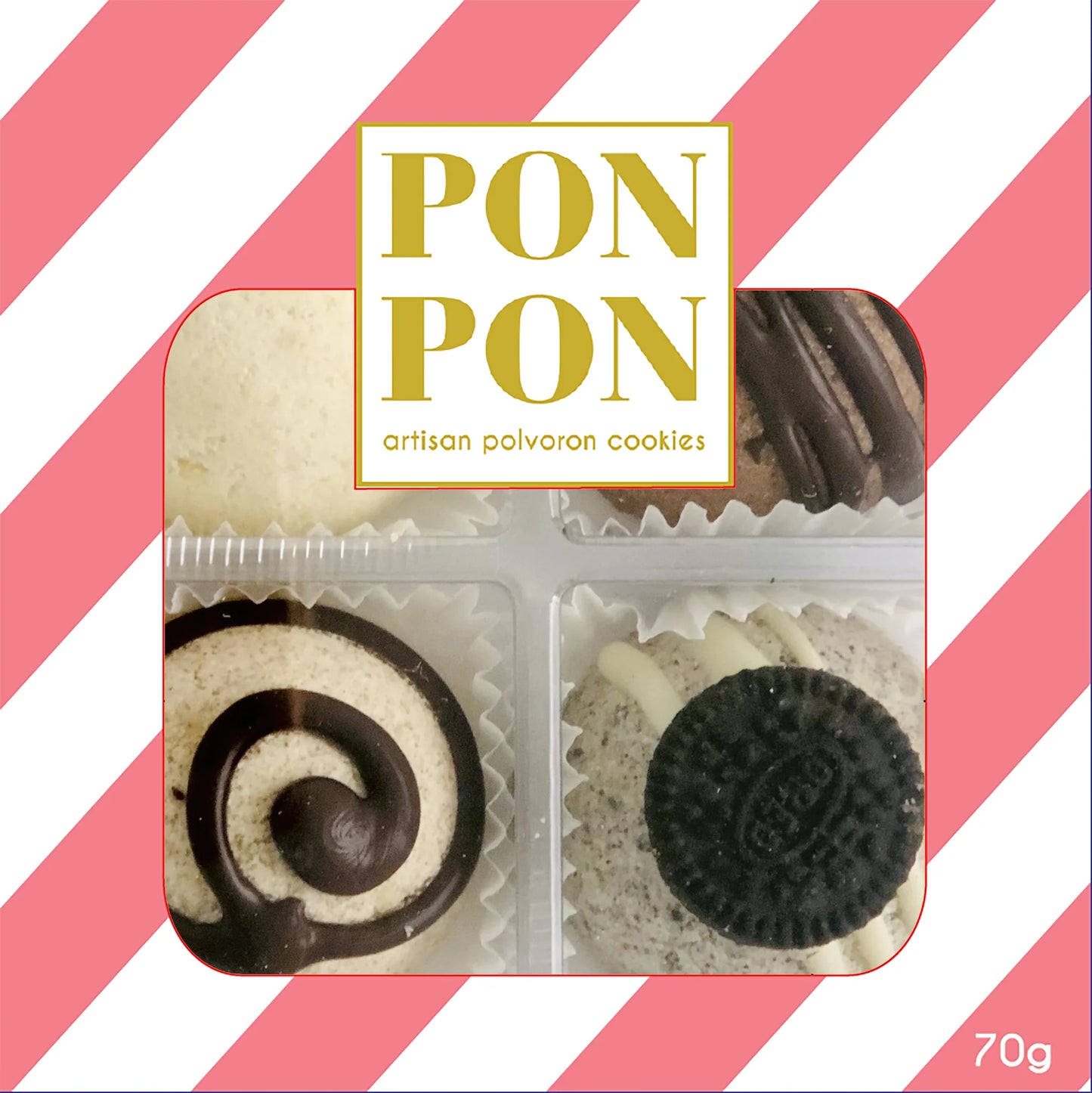 Polvoron Artisan Cookies | Filipino Shortbread Classic Assortment