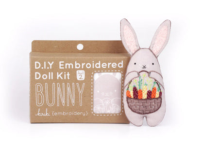 Bunny | Embroidery Doll Kit (Level 2)