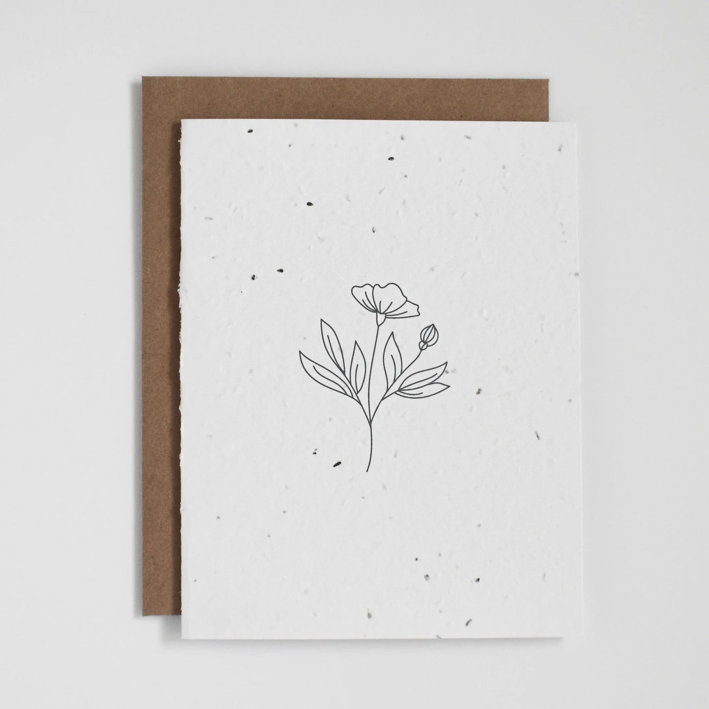 Plantable Greeting Card - Floral