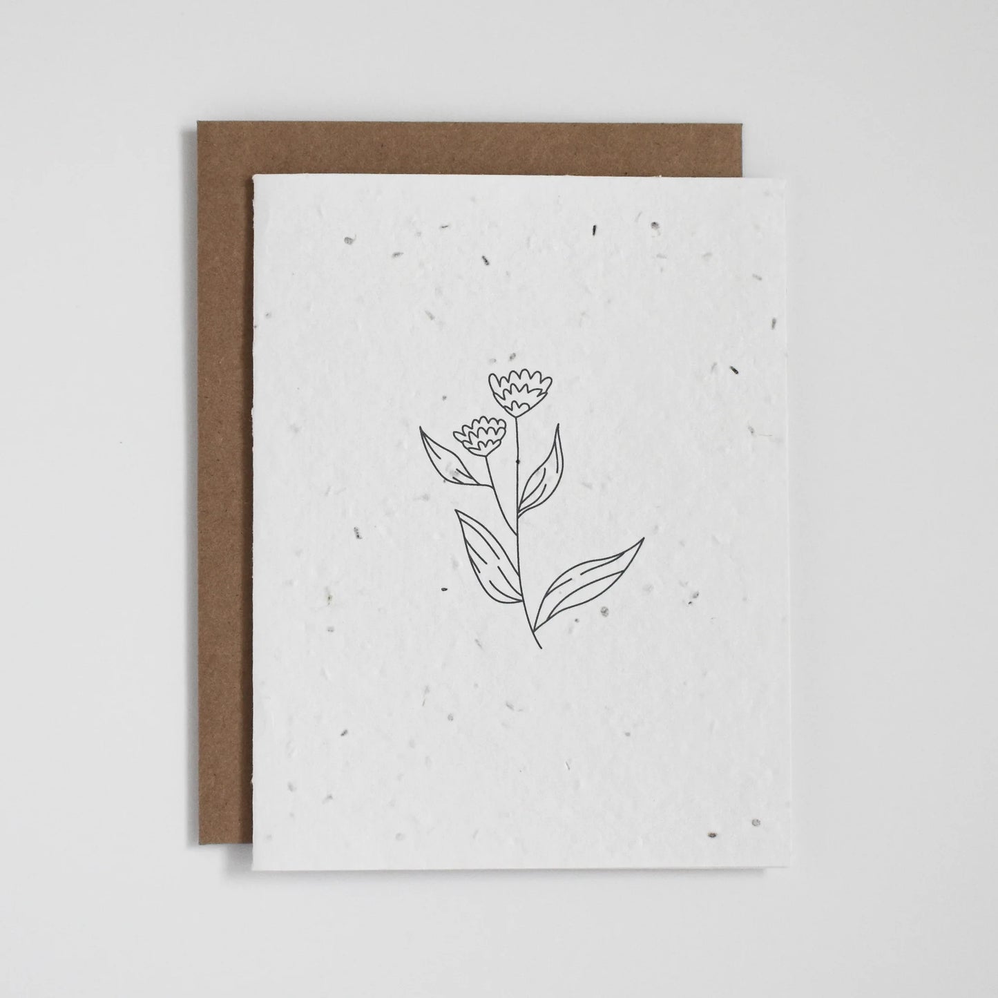 Plantable Greeting Card - Floral