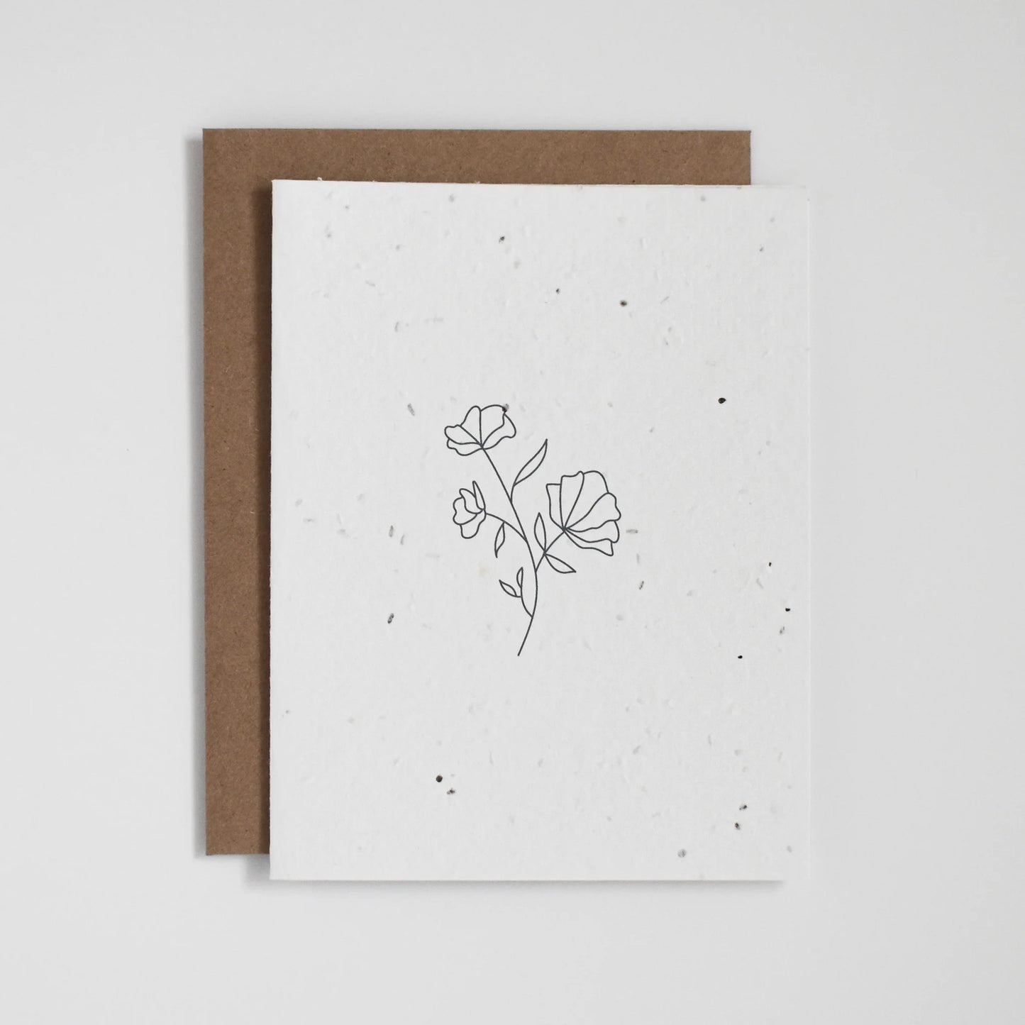 Plantable Greeting Card - Floral