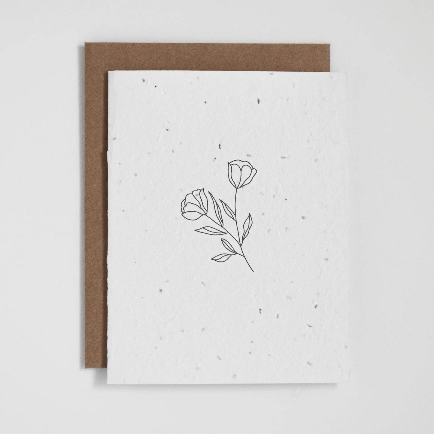 Plantable Greeting Card - Floral